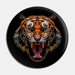 Angry Tiger Pin