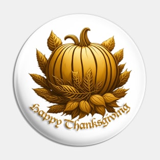 Happy Thanksgiving Greetings Pin