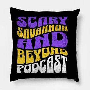 Groovy Scary Savannah Pillow