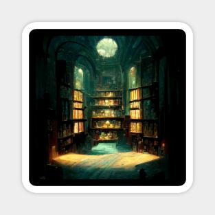 Nook - Fantasy Library Magnet