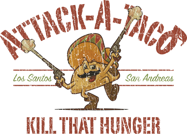 Attack-a-Taco 2013 Kids T-Shirt by JCD666