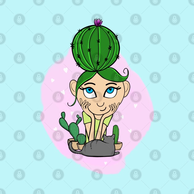 Cactus Girl by Kraina