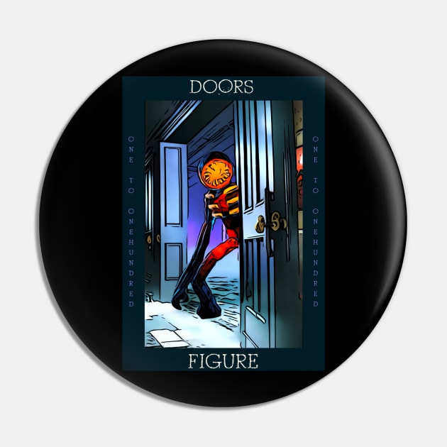 DOORS ️ Figure hide and Seek horror Pin for Sale by