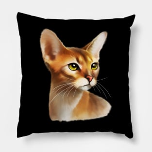 Abyssinian cat, Cat Lover Pillow