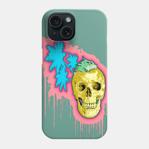 Pineapple Skull Phone Case by Pinx_