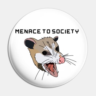 Menace Possum Pin