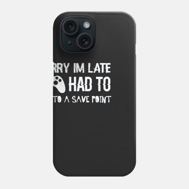 Sorry I’m Late Phone Case by nobletory