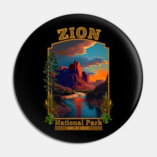 .Zion National Park Pin