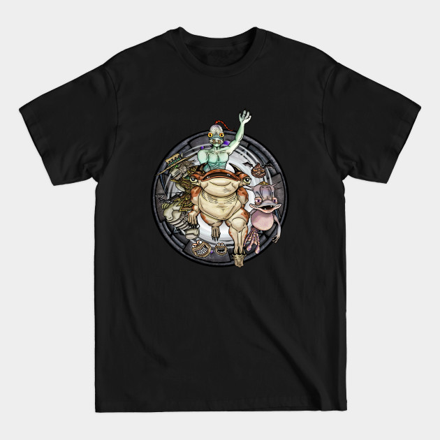 Oddworld Heroes - Oddworld - T-Shirt Oddworld Heroes - Oddworld - T-Shirt
