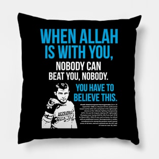 Khabib The Eagle best Quote Pillow