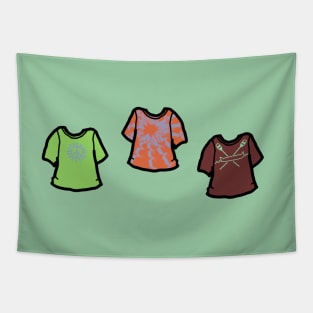 Hippie Tee Trio Tapestry