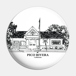 Pico Rivera - California Pin