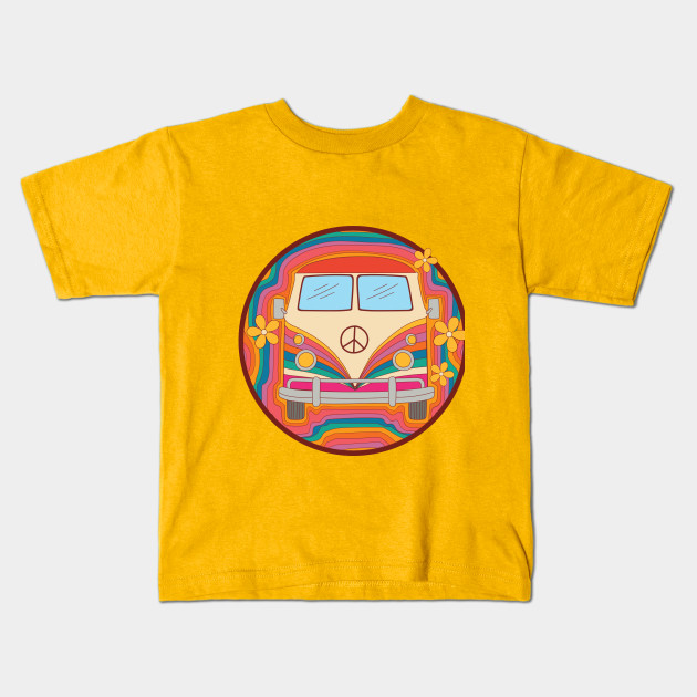 Rainbow Bus Artwork Tshirt Accessories Rainbows Kids T