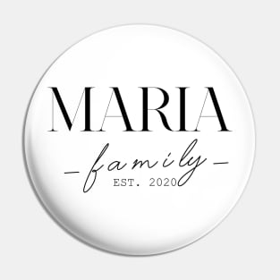 Maria Family EST. 2020, Surname, Maria Pin