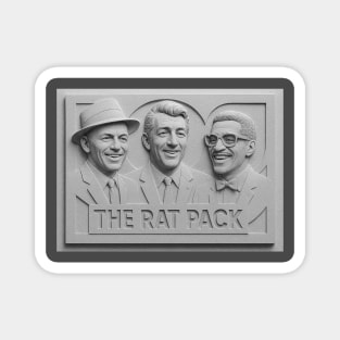 The Rat Pack 3d Bas Relief Sculpture Magnet