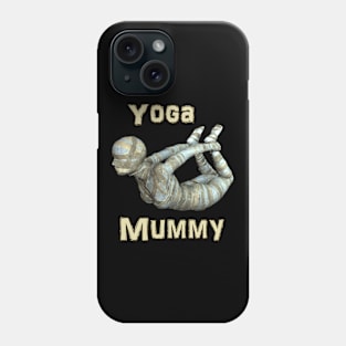 Yoga Mummy Bow Pose Phone Case