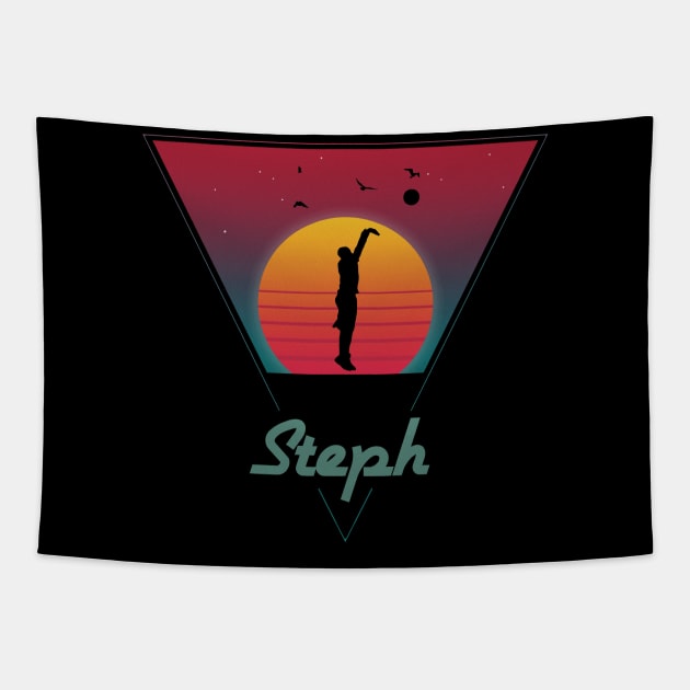 Retro Steph Tapestry by slawisa