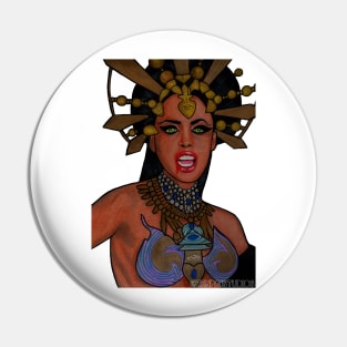 (Aaliyah) Queen of the Damned Pin