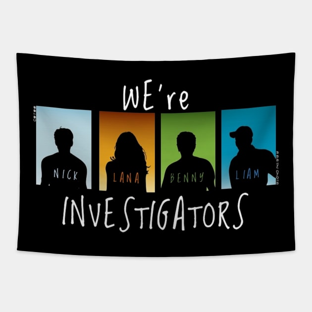 We're Investigators Tapestry by RaathiChota_7