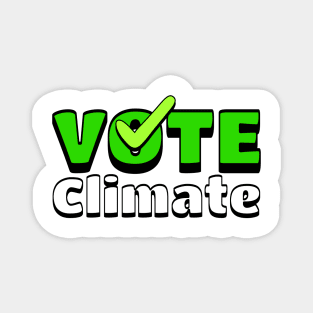 Encourage people to VOTE Climate with this Magnet