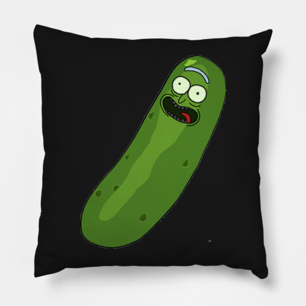 rick and morty pickle pillow