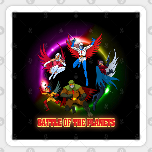 Battle Of The Planets - Battle Of The Planets - Sticker | TeePublic Battle Of The Planets - Battle Of The Planets - Sticker | TeePublic