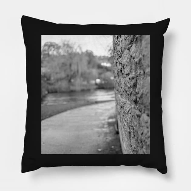 The stone wall Pillow by yackers1