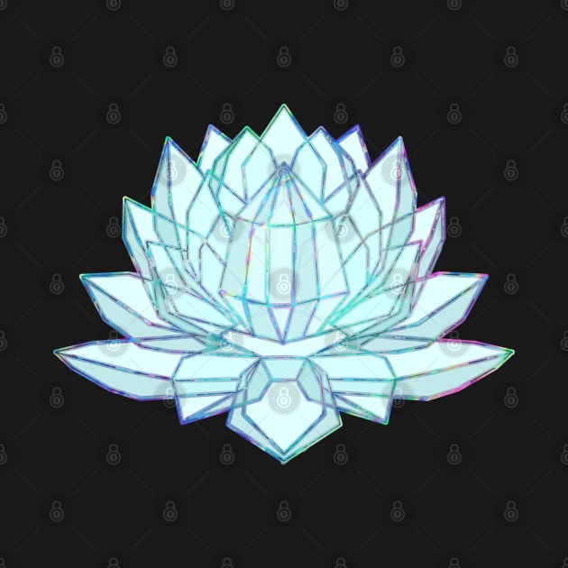 Flower Crystal by Braeprint