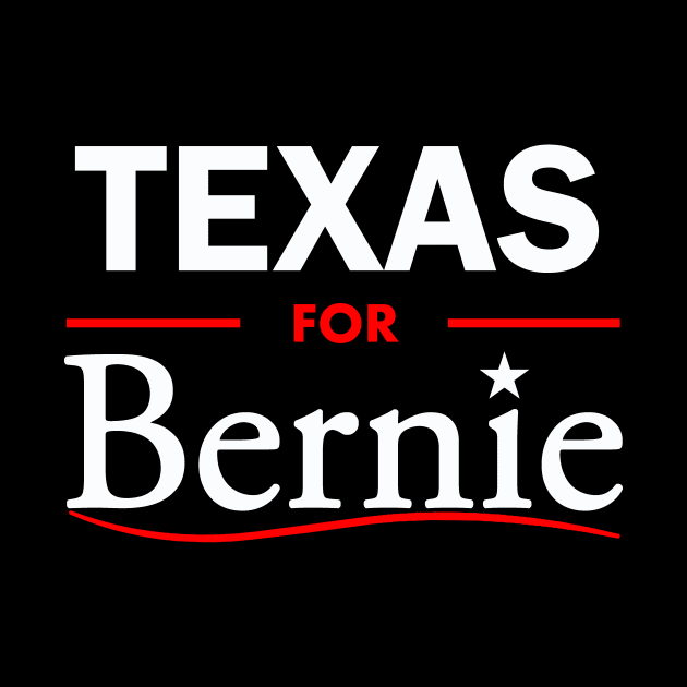 Texas for Bernie by ESDesign