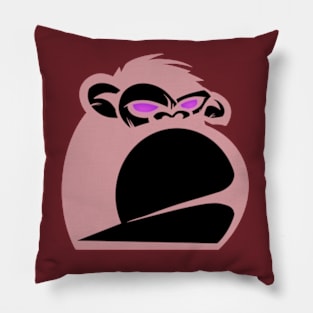 Pink Gorilla Pillow
