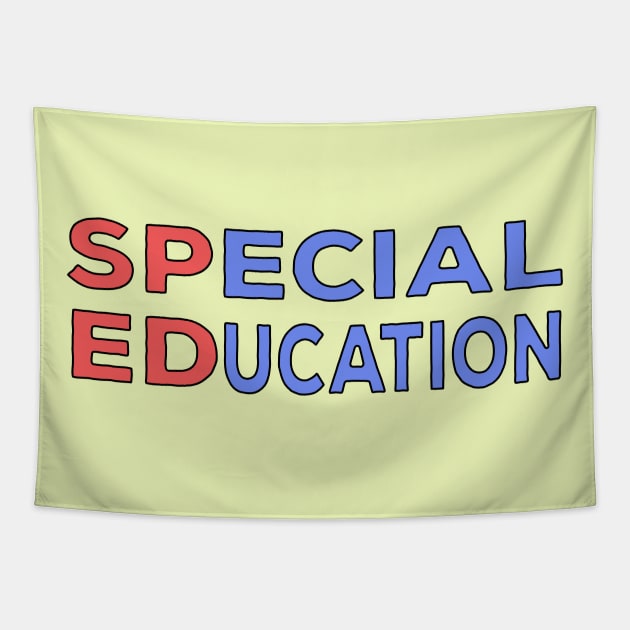 Special Education Tapestry by DiegoCarvalho