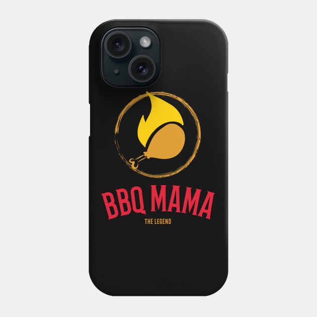 BBQ Mama - The Legend Phone Case by All About Nerds