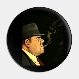 Smoking Gangster #2 Pin