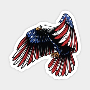 American eagle flag Magnet