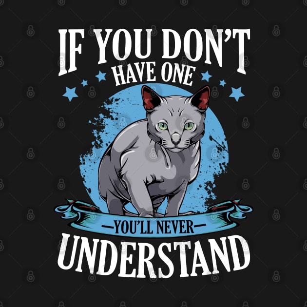 Russian Blue - If You Don't Have One You'll Never Understand by Lumio Gifts