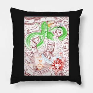 Battle of the Greats Pillow