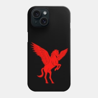 Red Pegasus Phone Case