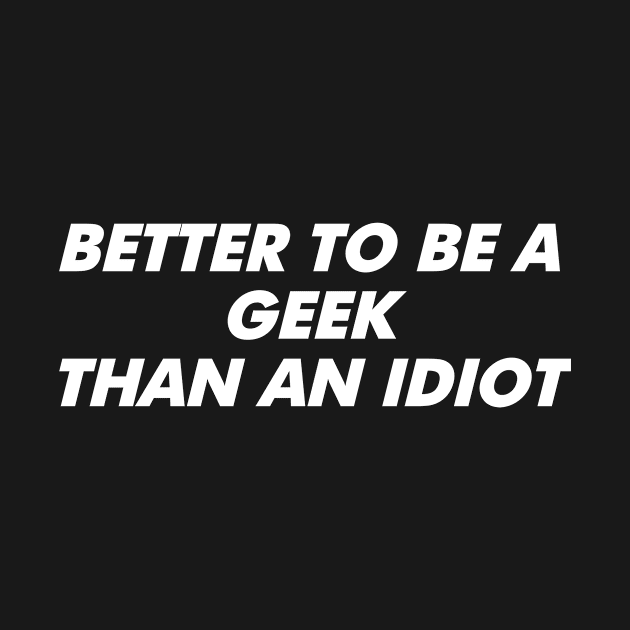 Better To Be a Geek by Wordify