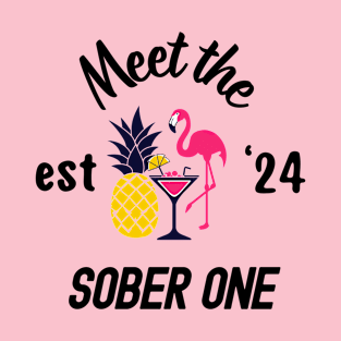 Meet the Sober One, bachelorette party T-Shirt