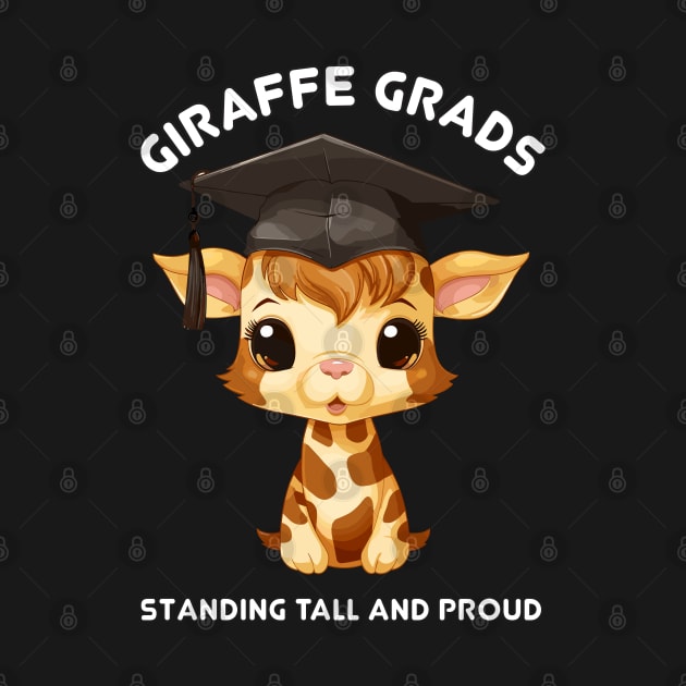 Giraffe Grads by Yopi