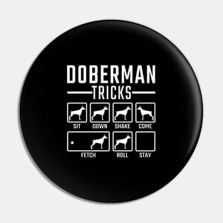 Doberman Tricks Pin