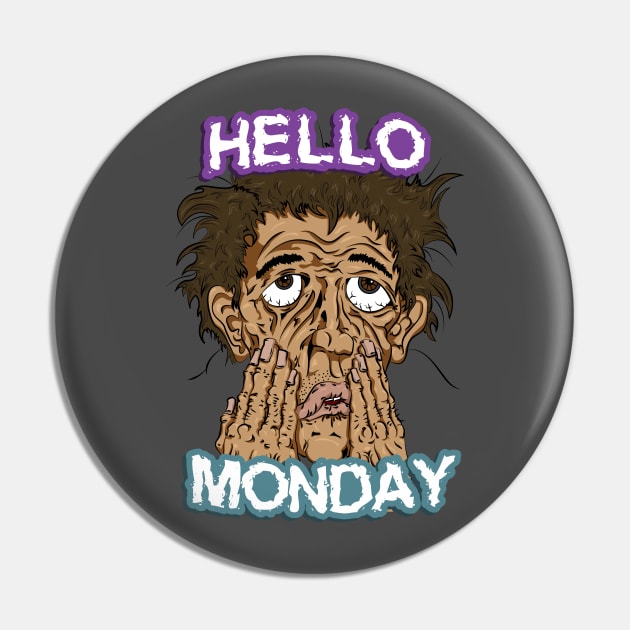 Mondays Pin by NPXdesign