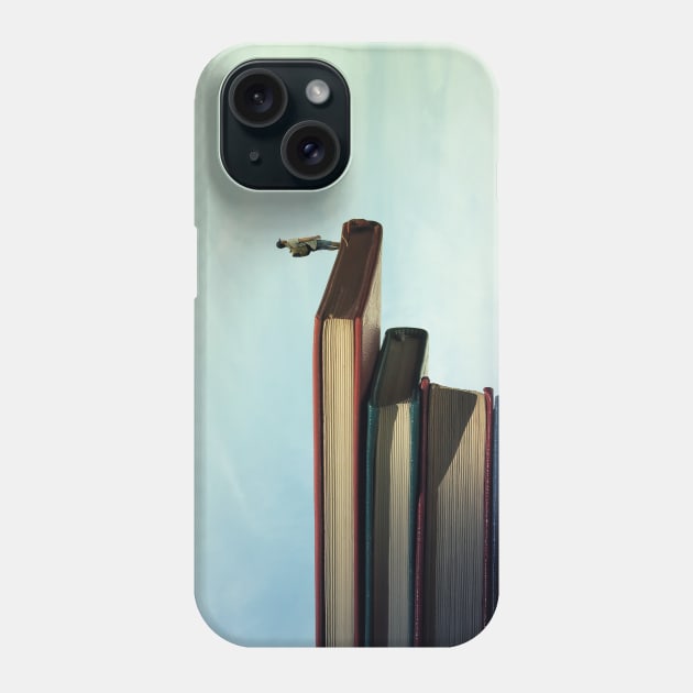 knowledge horizon Phone Case by psychoshadow