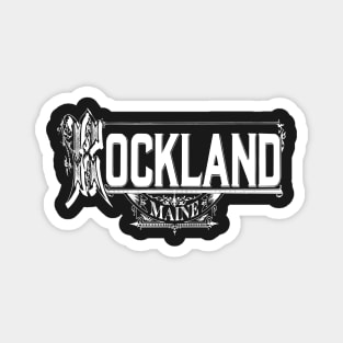 Vintage Rockland, ME Magnet