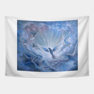 Soul of the Stone: Sapphirine. Entering the Atmosphere Tapestry