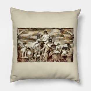 The Maidens of Plenty Pillow