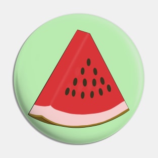 Delicious slice of watermelon Pin