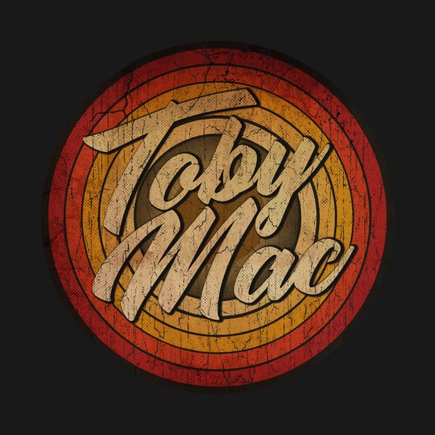 arjunthemaniac, circle retro faded TobyMac by arjunthemaniac