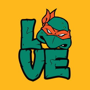 Turtle Love (Michaelangelo) T-Shirt