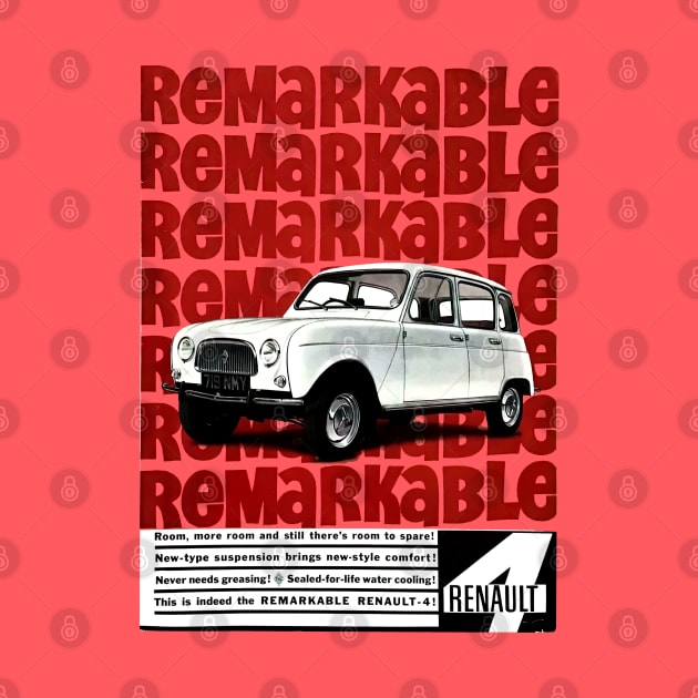 RENAULT 4 - advert by Throwback Motors